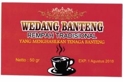 Trademark WEDANG BANTENG