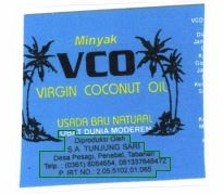 Trademark VCO Virgin Coconut Oil dan Lukisan