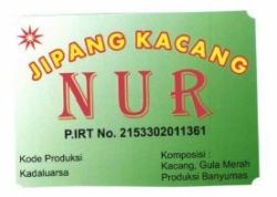 Trademark Jipang Kacang NUR