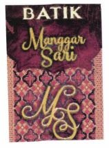 Trademark MANGGARSARI BATIK