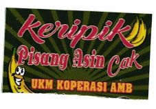 Trademark Keripik Pisang Asin Cak Dan Lukisan