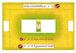 Trademark H . A . H Agreement Gold