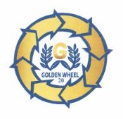 Trademark GOLDEN WHEEL 20 DAN LOGO