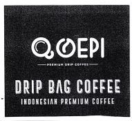 Trademark QOEPI DRIP BAG COFFEE