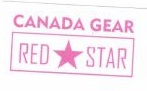 Trademark Canada Gear Red Star