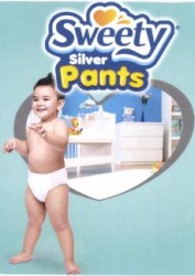 Trademark Tulisan Sweety Silver Pants dan lukisan