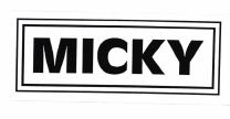 Trademark MICKY