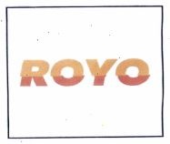 Trademark ROYO