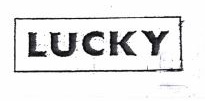 Trademark LUCKY