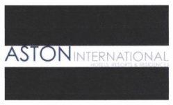 Trademark ASTON INTERNATIONAL