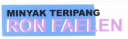 Trademark Minyak Teripang RON FAELEN