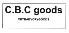 Trademark CRYBABYCRYGOODS & Logo