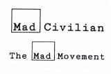 Trademark MADCIVILIAN THE MAD MOVEMENT