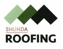 Trademark SHUNDA ROOFING + Logo