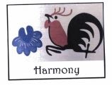 Trademark HARMONY DAN LOGO