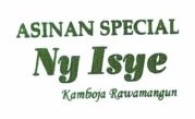 Trademark ASINAN SPECIAL NY ISYE KAMBOJA RAWANGUN