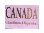 Trademark CANADA Golden Flaxseed & Maple extract