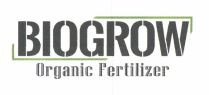 Trademark BIOGROW ORGANIC FERTILIZER