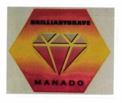 Trademark BRILLIANTBRAVE MANADO + Lukisan/Logo