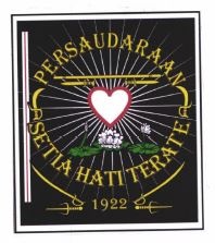 Trademark PERSAUDARAAN SETIA HATI TERATE 1922 + LOGO