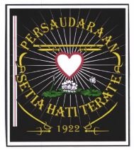 Trademark PERSAUDARAAN SETIA HATI TERATE 1922 + LOGO