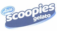 Trademark Asia scoopies gelato + logo