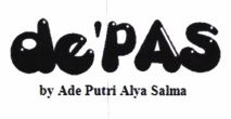 Trademark de' PAS by Ade Putri Alya Salma