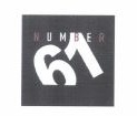 Trademark NUMBER 61 + Logo