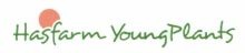 Trademark Hasfarm Young Plants + Logo