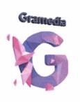 Trademark GRAMEDIA dan LOGO berupa huruf "G" ornamen kristal