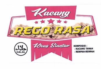 Trademark Kacang Rego Rasa