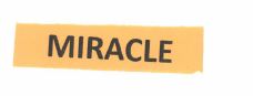 Trademark MIRACLE