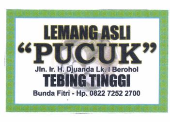 Trademark Lemang Asli Pucuk