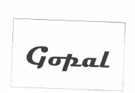 Trademark Gopal