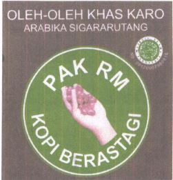 Trademark PAK RM KOPI BERASTAGI