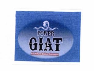 Trademark POWER GIAT + LOGO