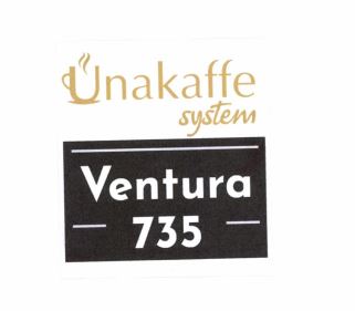 Trademark UNAKAFFE SYSTEM VENTURA 735 + LOGO