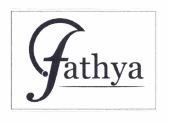 Trademark FATHYA + LOGO