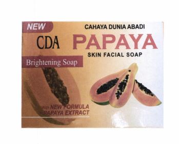 Trademark CDA PAPAYA Skin Facial Soap.