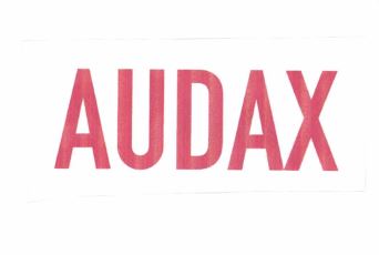 Trademark AUDAX