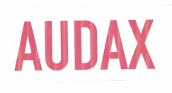 Trademark AUDAX