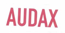 Trademark AUDAX