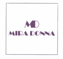 Trademark MIRA DONNA + Logo MD