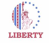 Trademark LIBERTY + Lukisan