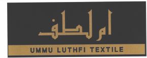 Trademark Ummu Luthfi Texlile + Logo