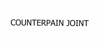 Trademark COUNTERPAIN JOINT