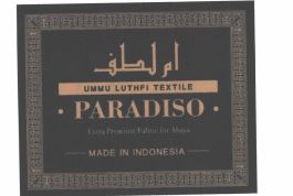 Trademark Ummu Luthfi Textile PARADISO + Logo