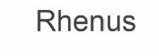 Trademark Rhenus (word mark)