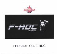 Trademark FEDERAL OIL F-HDC + Logo