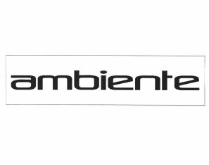 Trademark ambiente